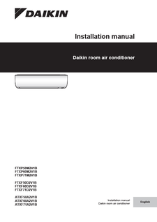 FTXP-M_FTXF-D_ATXF-A_Installation and operation manual_3PEN697800-1_English download